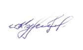 Подпись И.И.Куринного