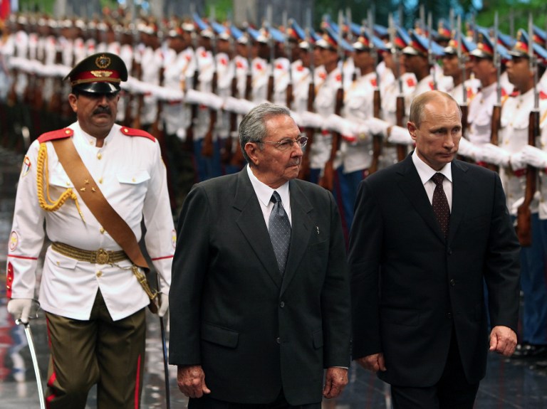 Путин побывал на Кубе