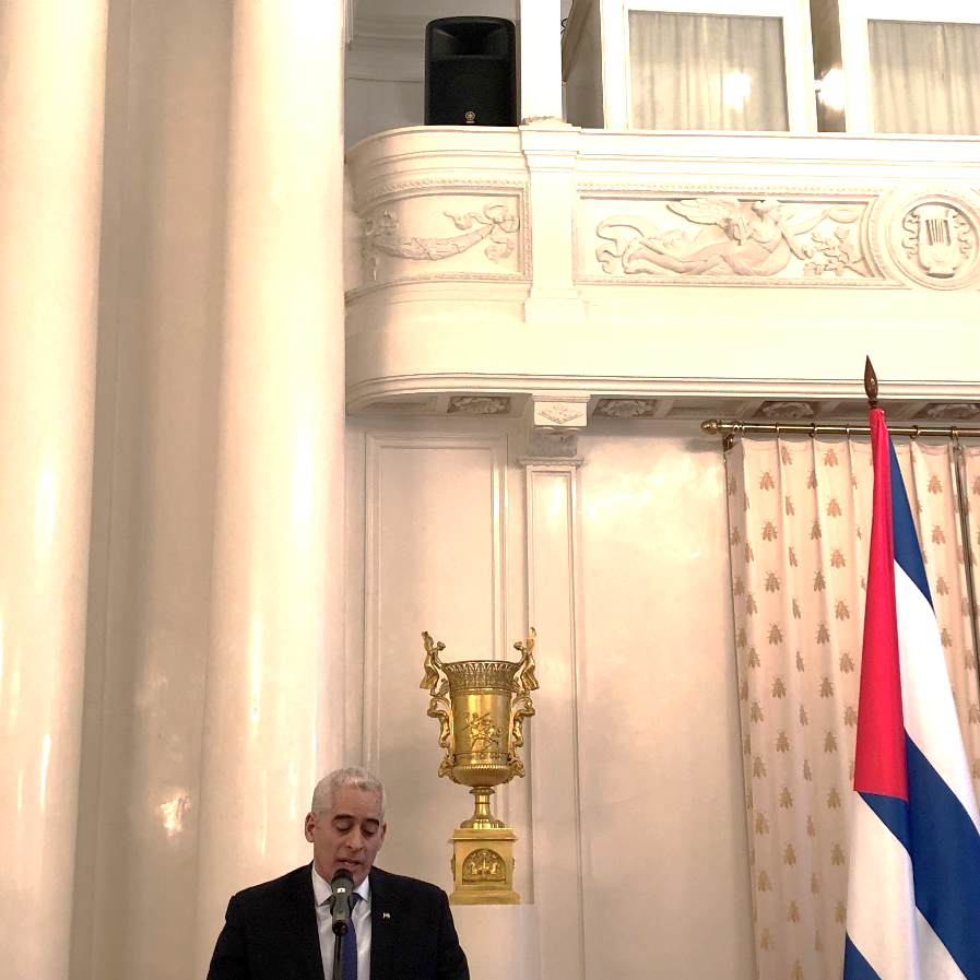 Посол Республики Куба в России Херардо Пеньяльвер Порталь