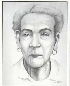 Кубинский патриот Антонио Гереро, находясь в американской тюрьме, сделал портрет Марианы Грахалес.