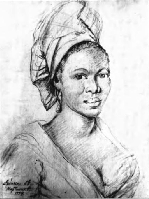 «Арапка в Мартинике, 1778» . Рисунок Ф.В. Каржавина
