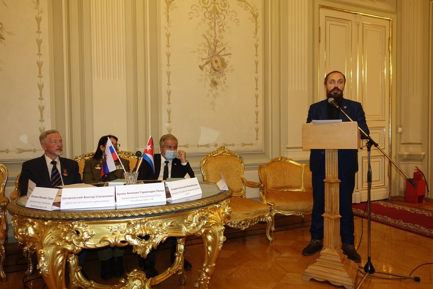 Выступление Леонида Владимировича Савина на Круглом столе в ЦДУ.